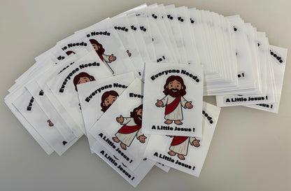 Little Jesus Stickers