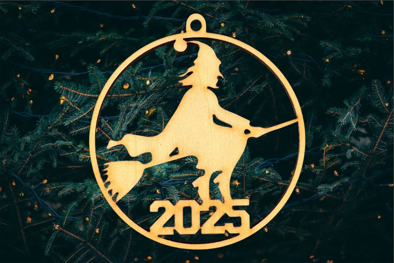 Greenwich Witch Ornament 2025